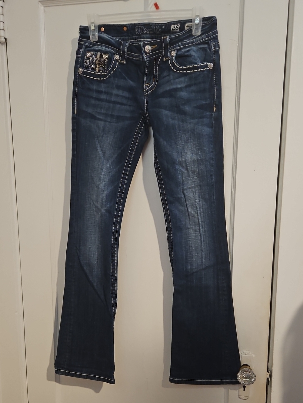 Miss Me Signature Boot Bootcut Jeans Blue Size 26
